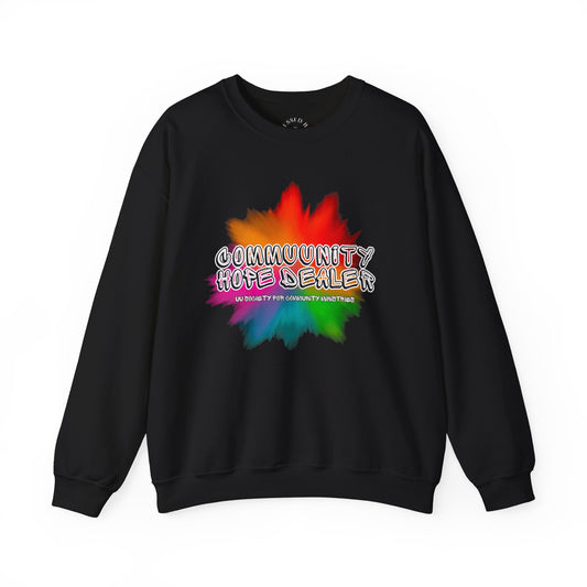 UUSCM x Blessed Bee Community Hope Dealer Sweatshirt - Profits Benefit UUSCM & the Blessed Bee Mutual Aid Fund