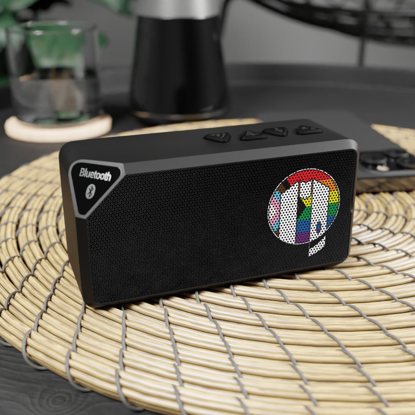 Rainbow UUMA Logo - Jabba Bluetooth Speaker