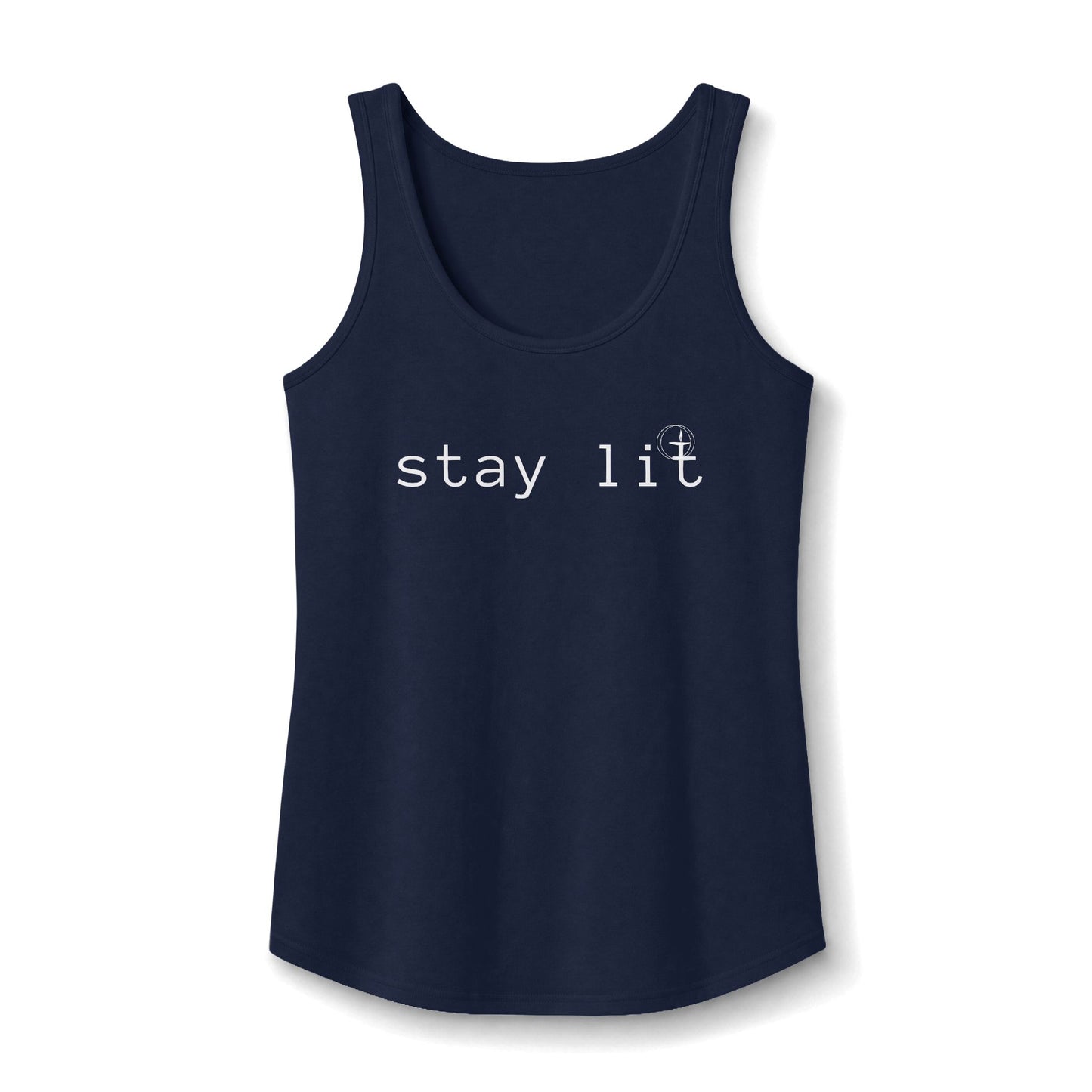 Stay Lit UU Chalice Tank Top