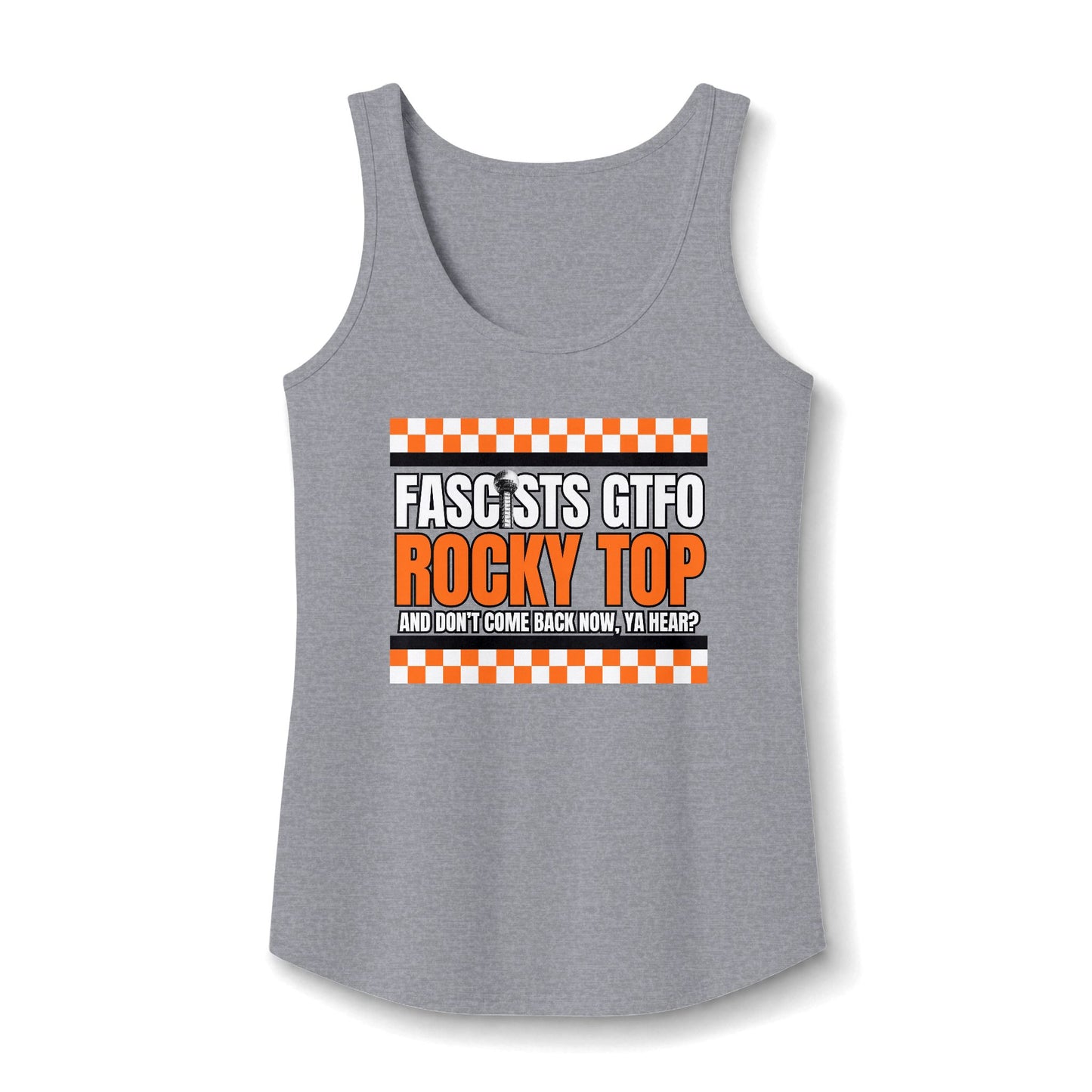 Fascists GTFO Rocky Top Tank Top