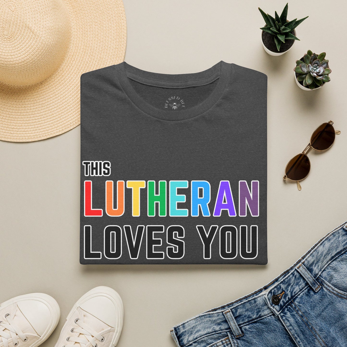 This Lutheran Loves You Rainbow Pride Shirt