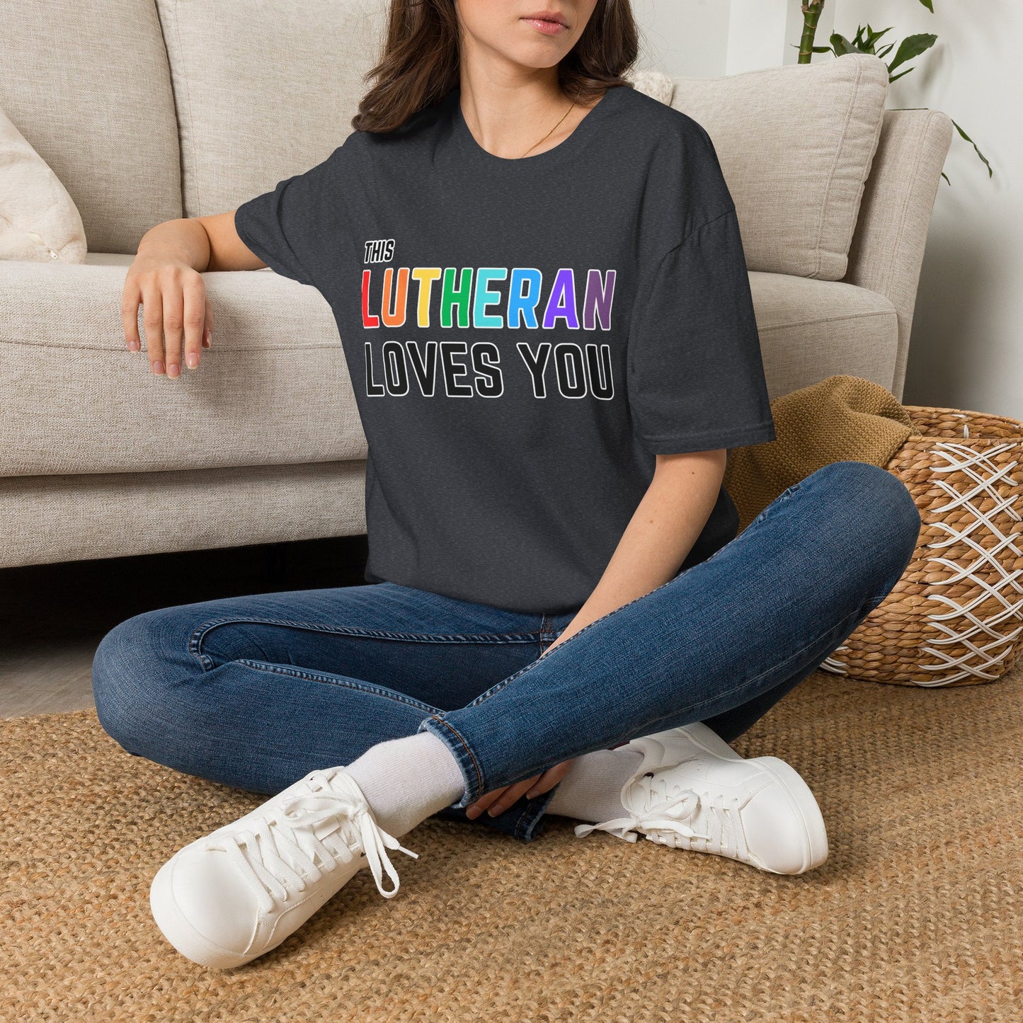 This Lutheran Loves You Rainbow Pride Shirt