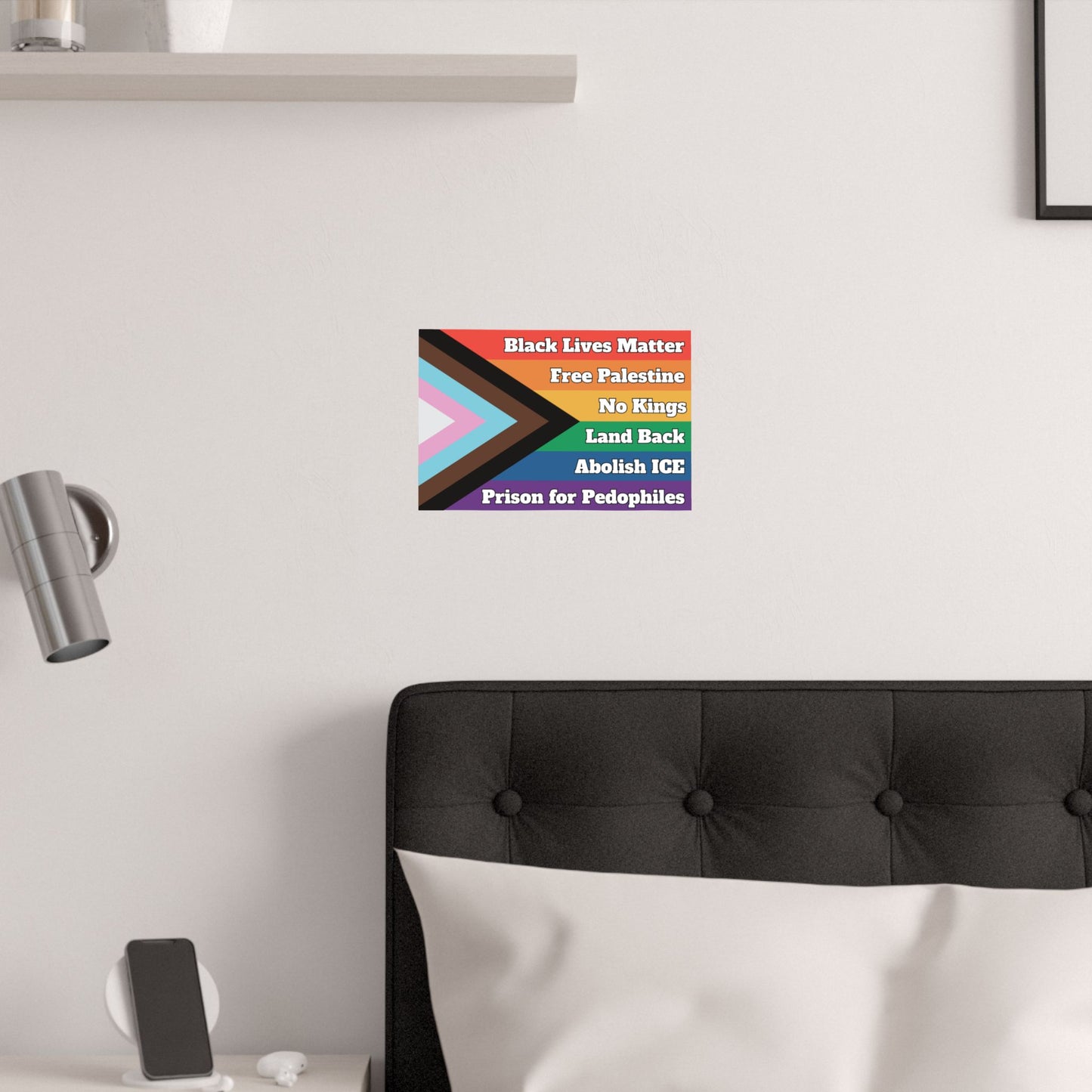 Skaren's Revenge Progress Flag Poster Print