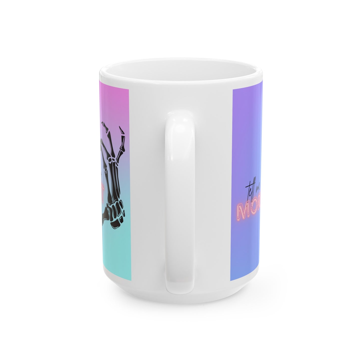 Reversible Mug for Virtual Meetings - Tell Me More / Bless Your Heart (Sweary)