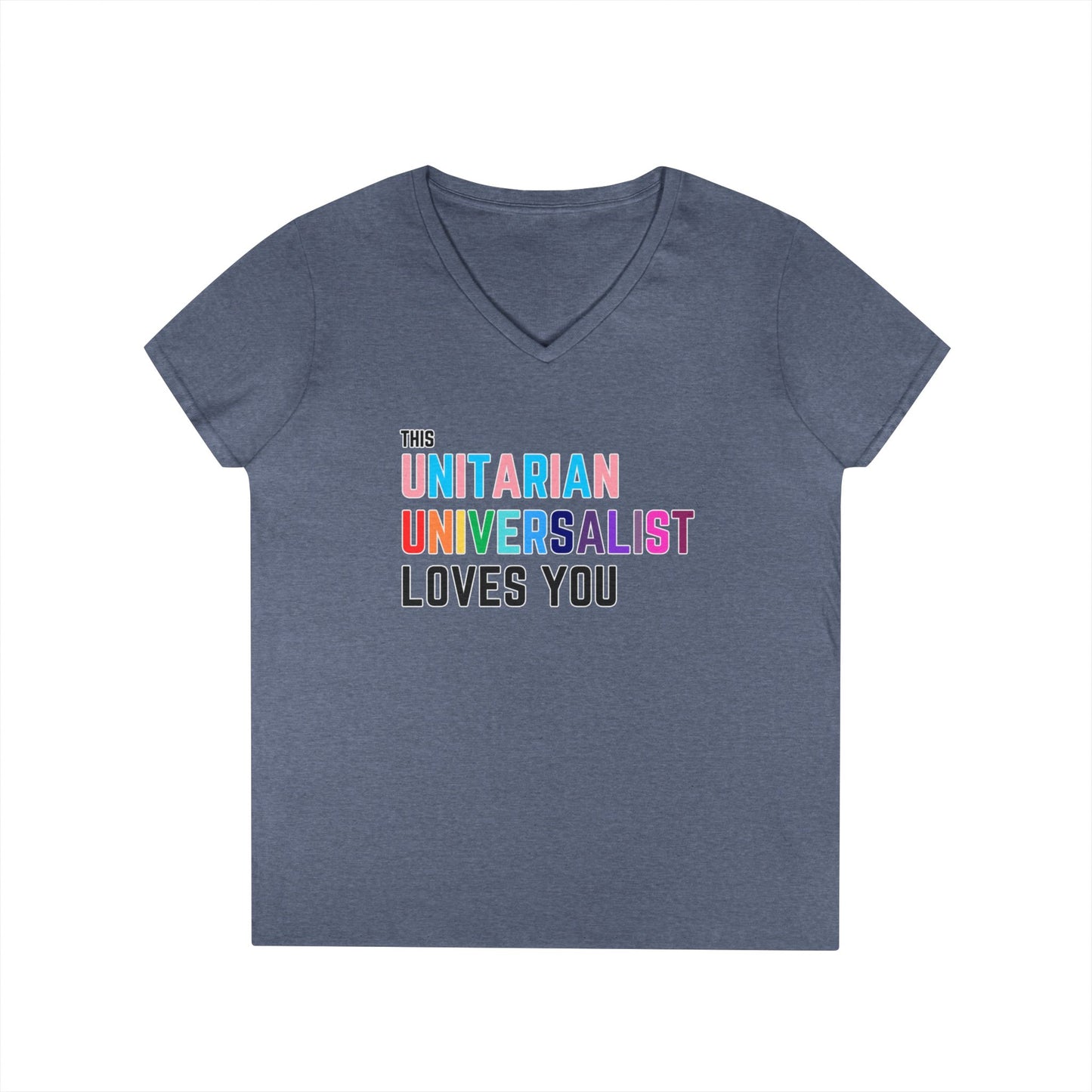 This Unitarian Universalist Loves You V-Neck
