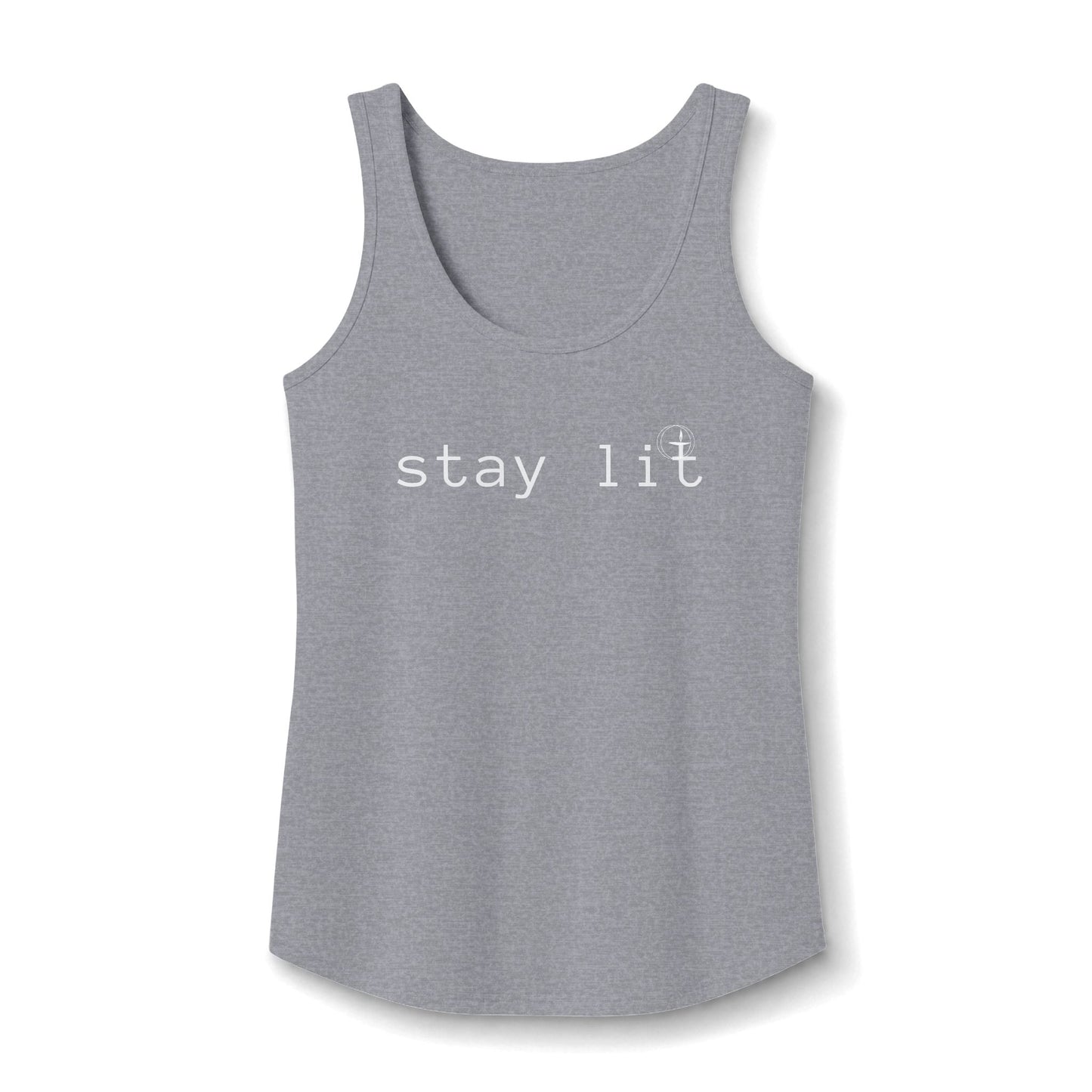 Stay Lit UU Chalice Tank Top