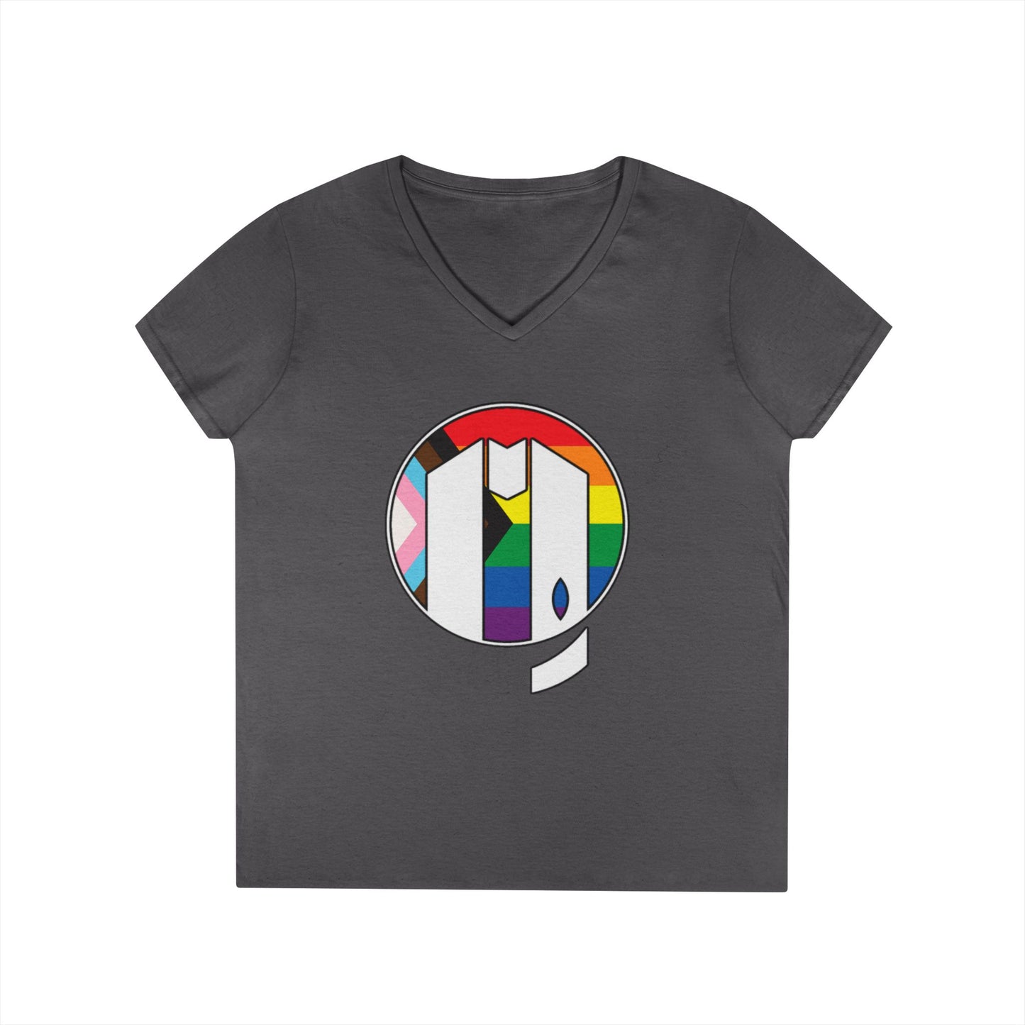 UUMA Rainbow Logo V-Neck