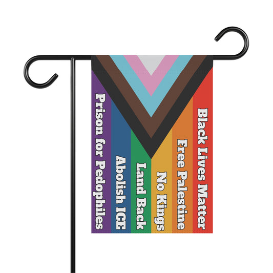 Progress Flag 2026 Garden Banner