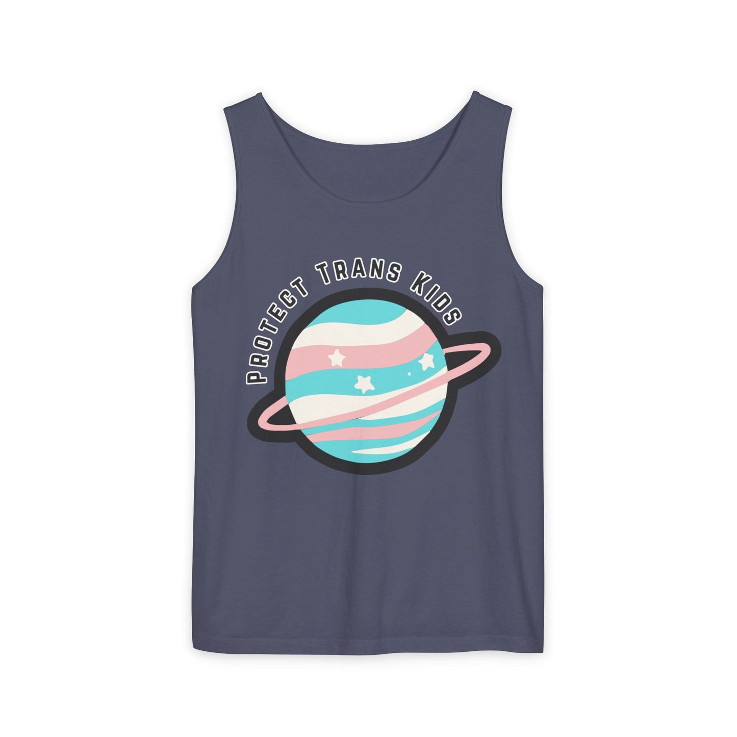 Protect Trans Kids Planet Tank Top