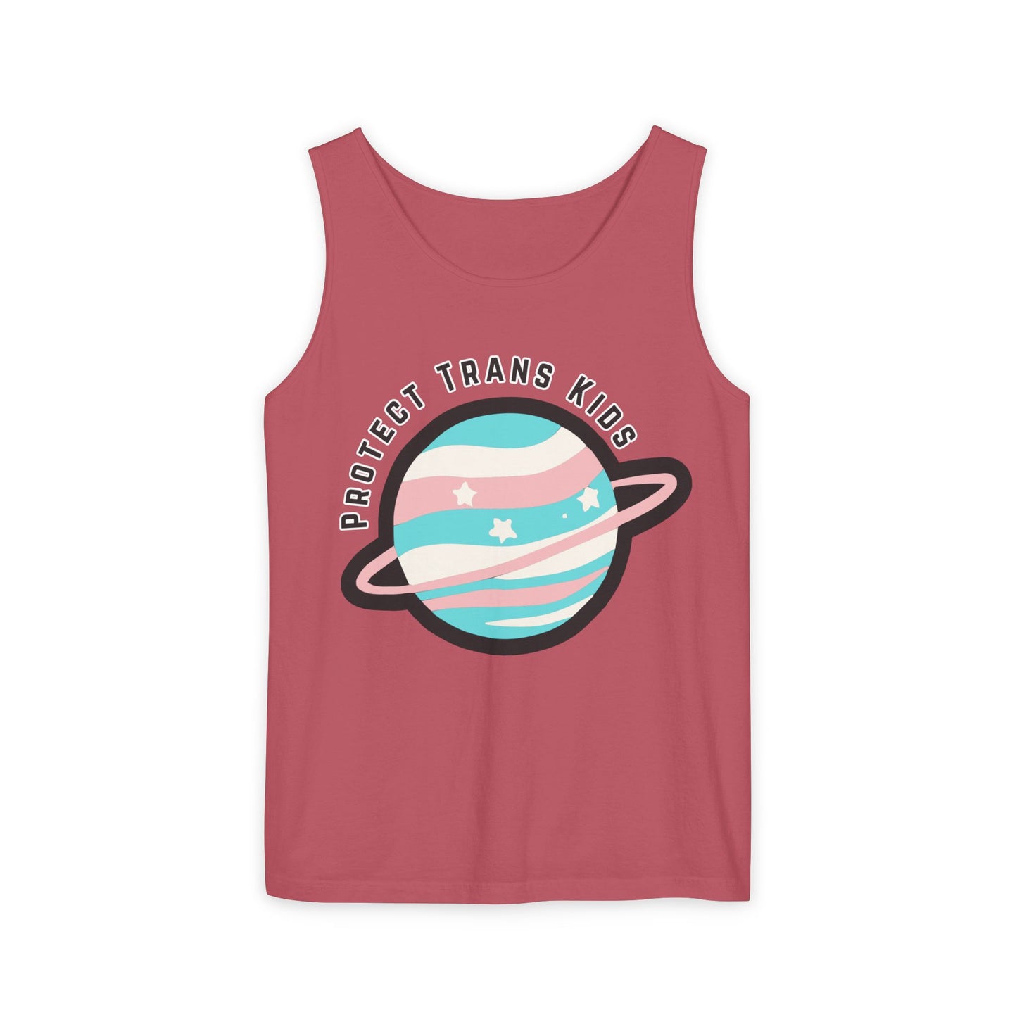 Protect Trans Kids Planet Tank Top