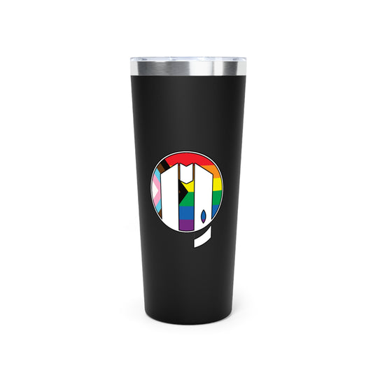 UUMA Rainbow Logo Copper Vacuum Insulated Tumbler, 22oz