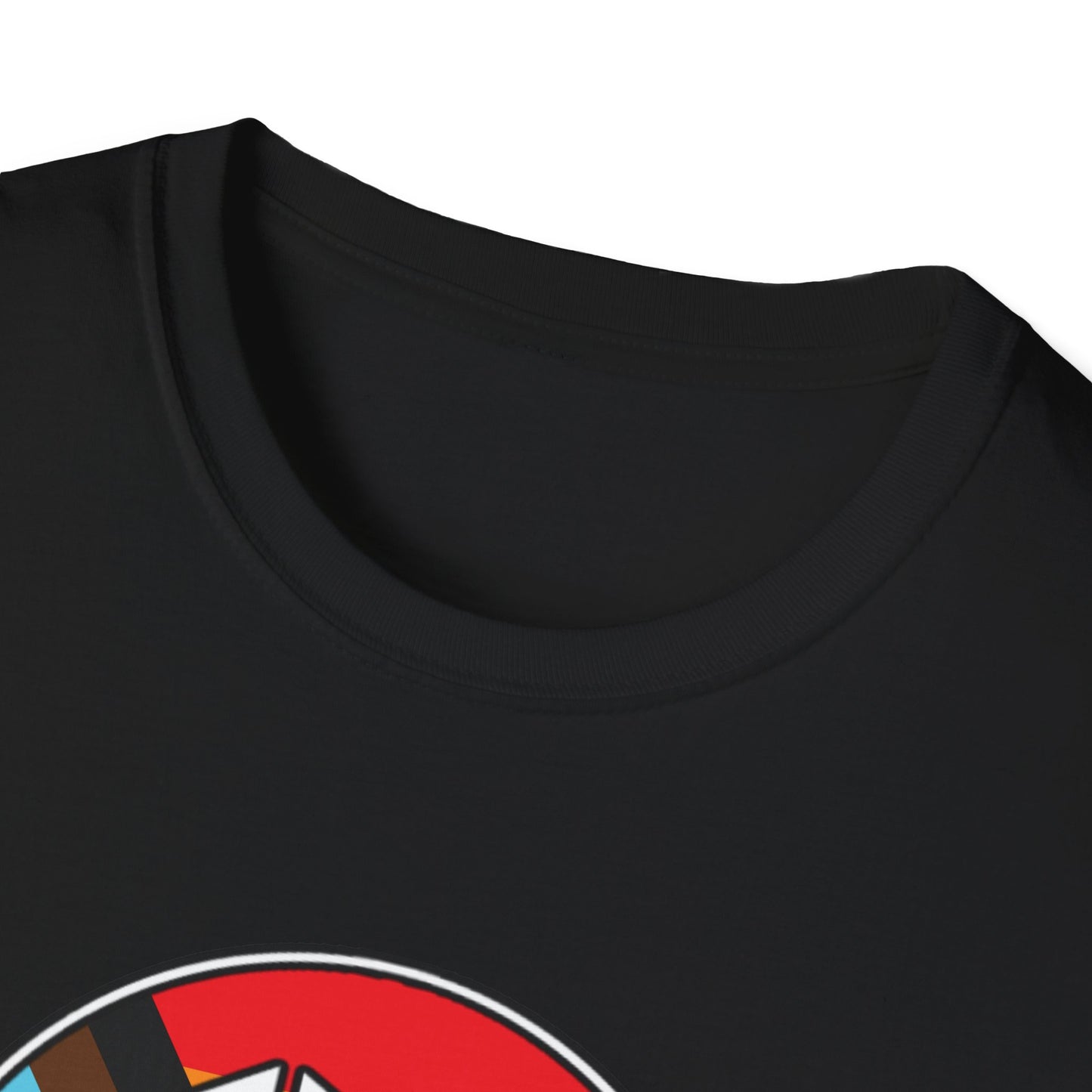 Rainbow Unitarian Universalist Ministers' Association UUMA Logo - Unisex Softstyle T-Shirt