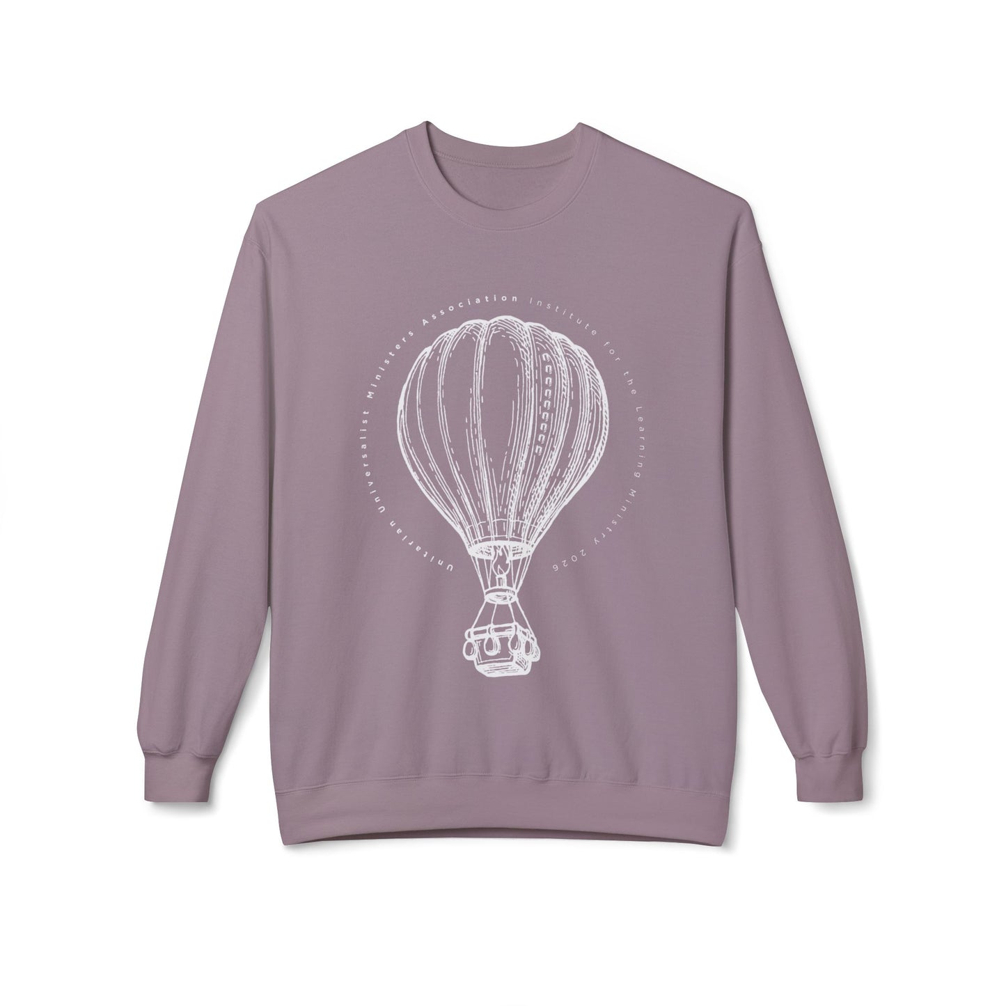 UUMA Institute 2026 Logo Unisex Midweight Softstyle Fleece Crewneck Sweatshirt