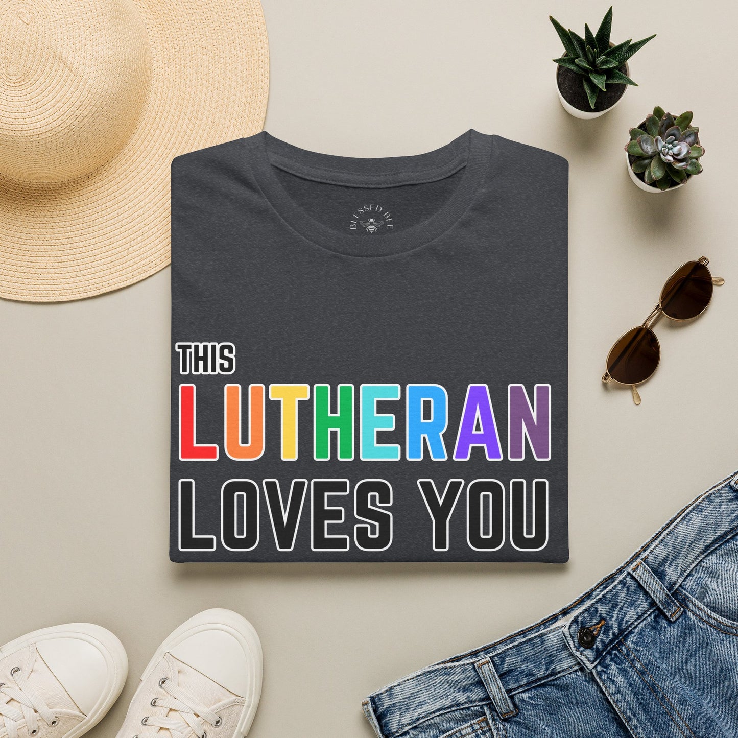 This Lutheran Loves You Rainbow Pride Shirt