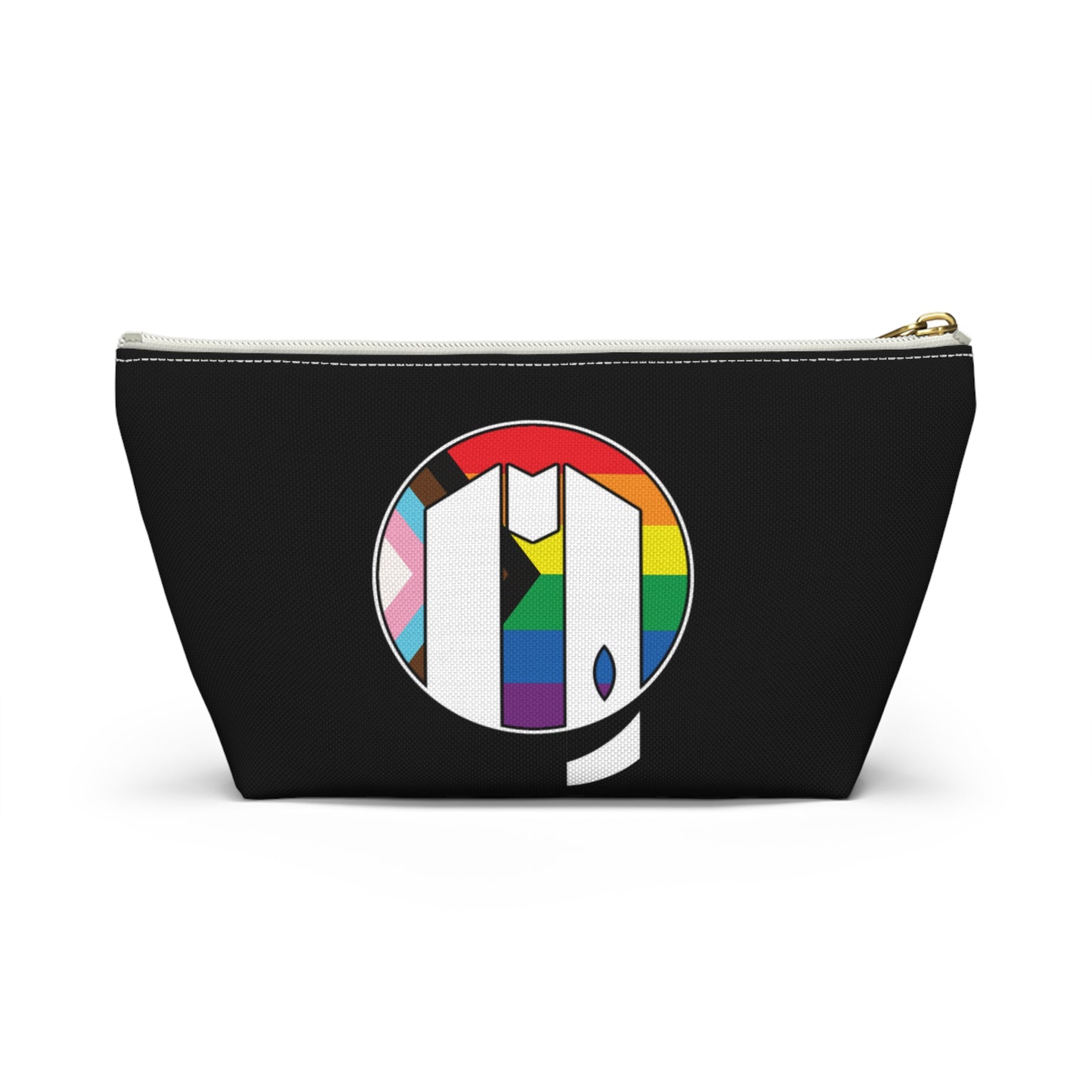 UUMA Logo Accessory Pouch w T-bottom - Front & Back