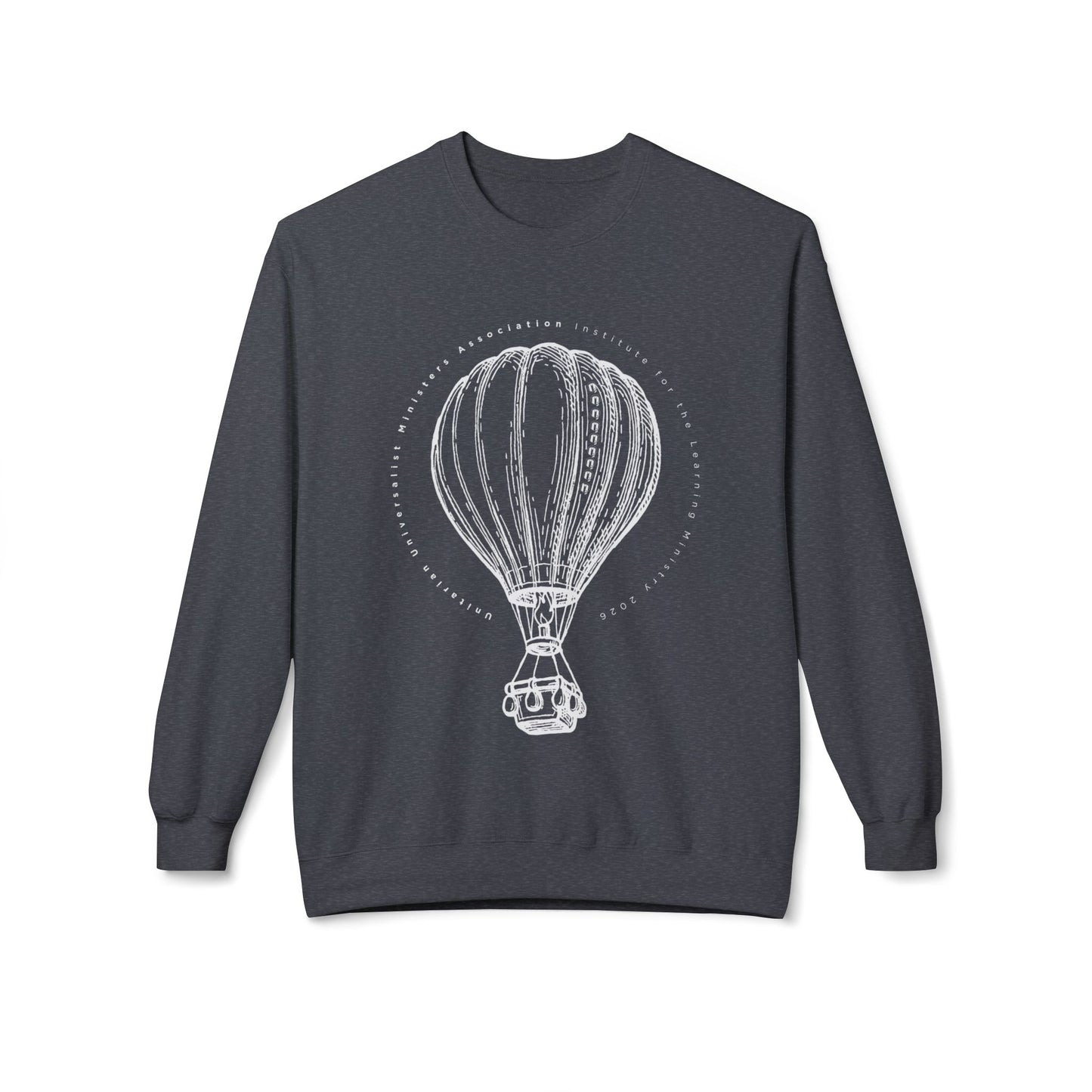 UUMA Institute 2026 Logo Unisex Midweight Softstyle Fleece Crewneck Sweatshirt