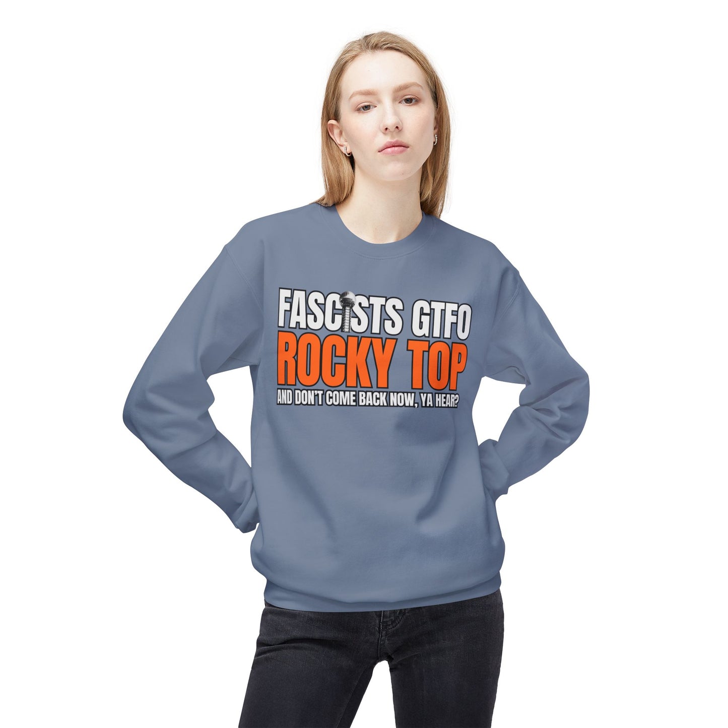 Fascists GTFO Rocky Top Sweatshirt