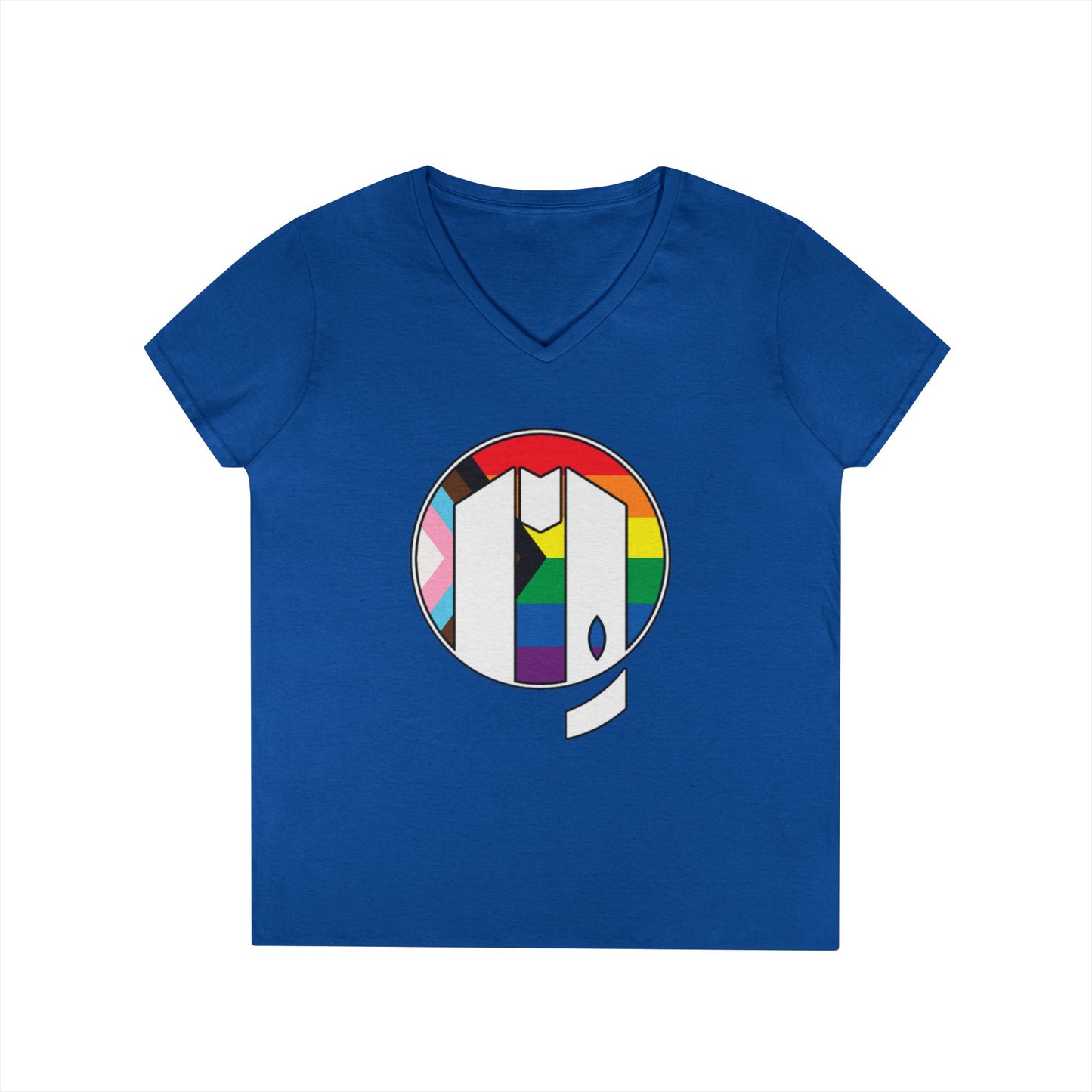 UUMA Rainbow Logo V-Neck