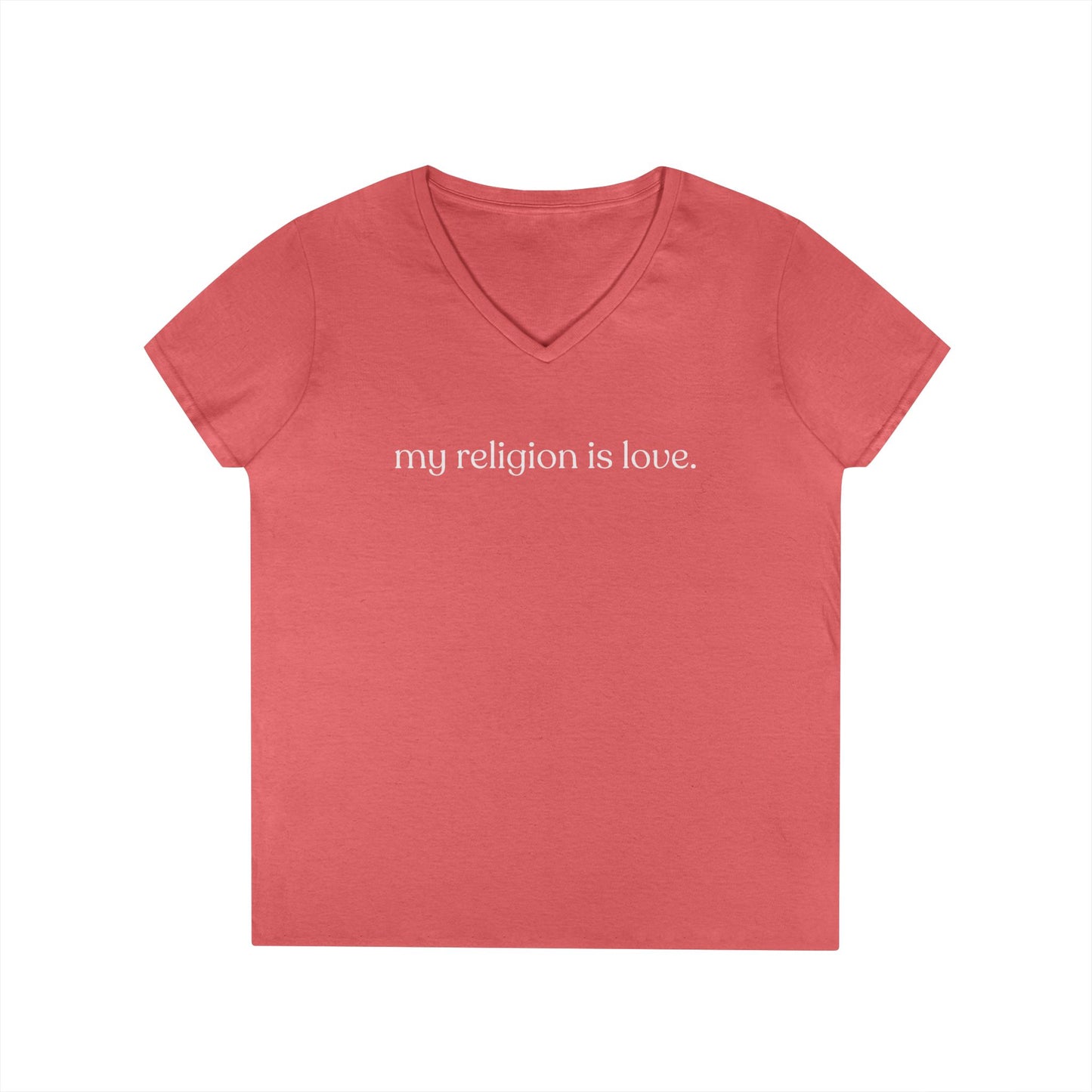 My Religion is Love V-Neck