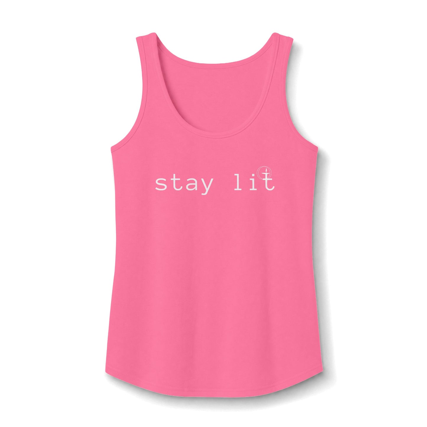 Stay Lit UU Chalice Tank Top