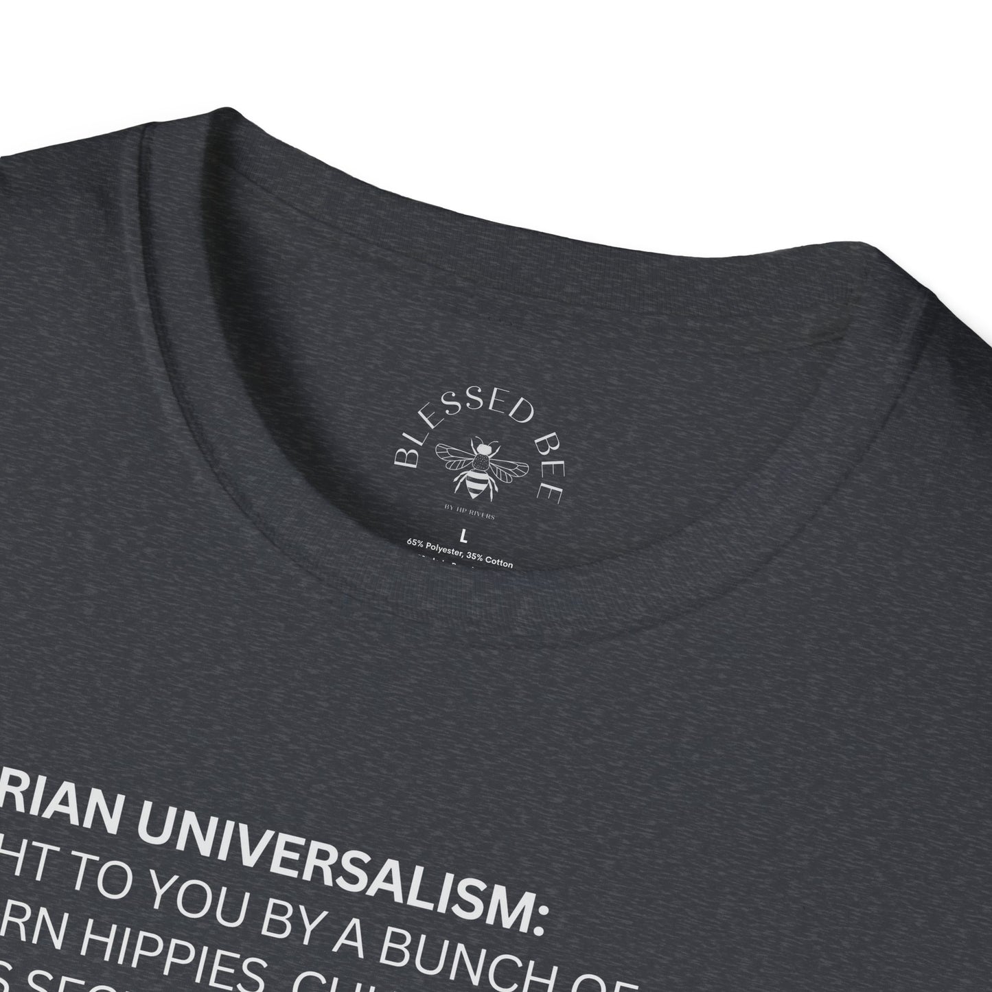 UU: Brought To You By a Bunch of Stubborn Hippies, Church Coffee, and the CIA's Secret Sabotage Field Manual T-Shirt