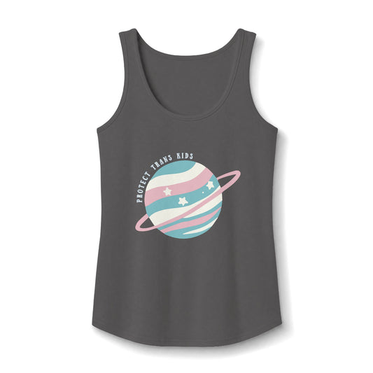 Protect Trans Kids Planet Tank Top