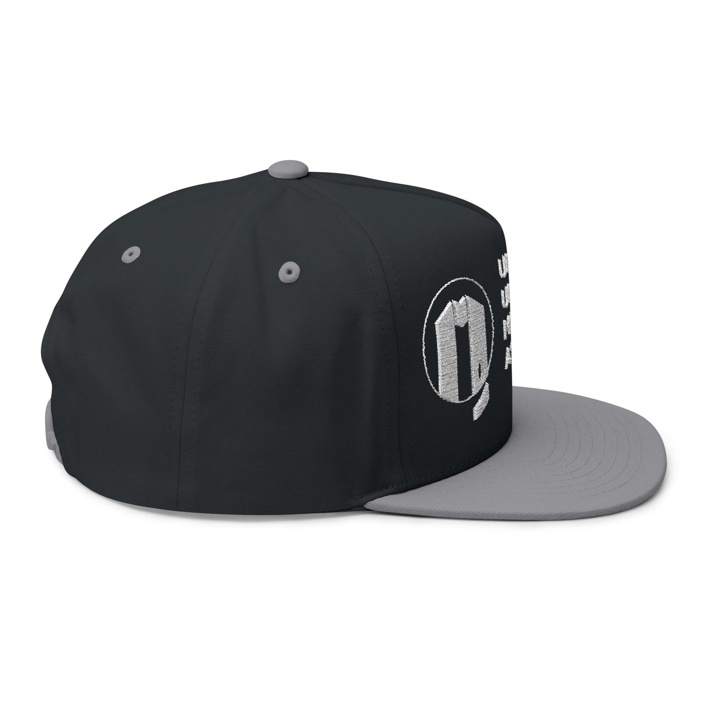 UUMA Logo Flat Bill Cap (Embroidery)