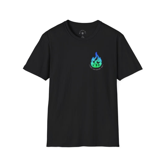 First Unitarian OKC 1UOKC - "My Faith is Love" T-Shirt (Front & Back)
