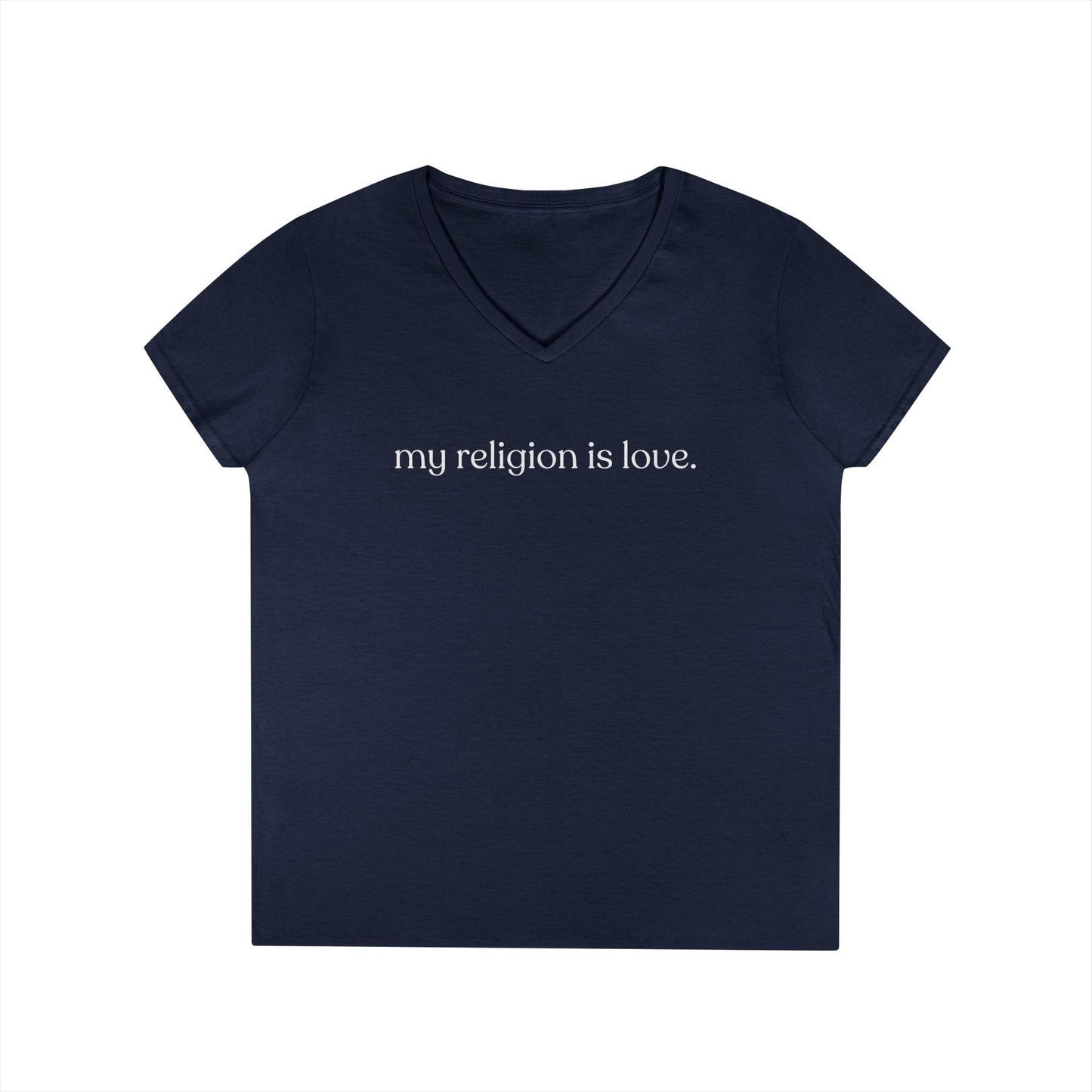 My Religion is Love V-Neck