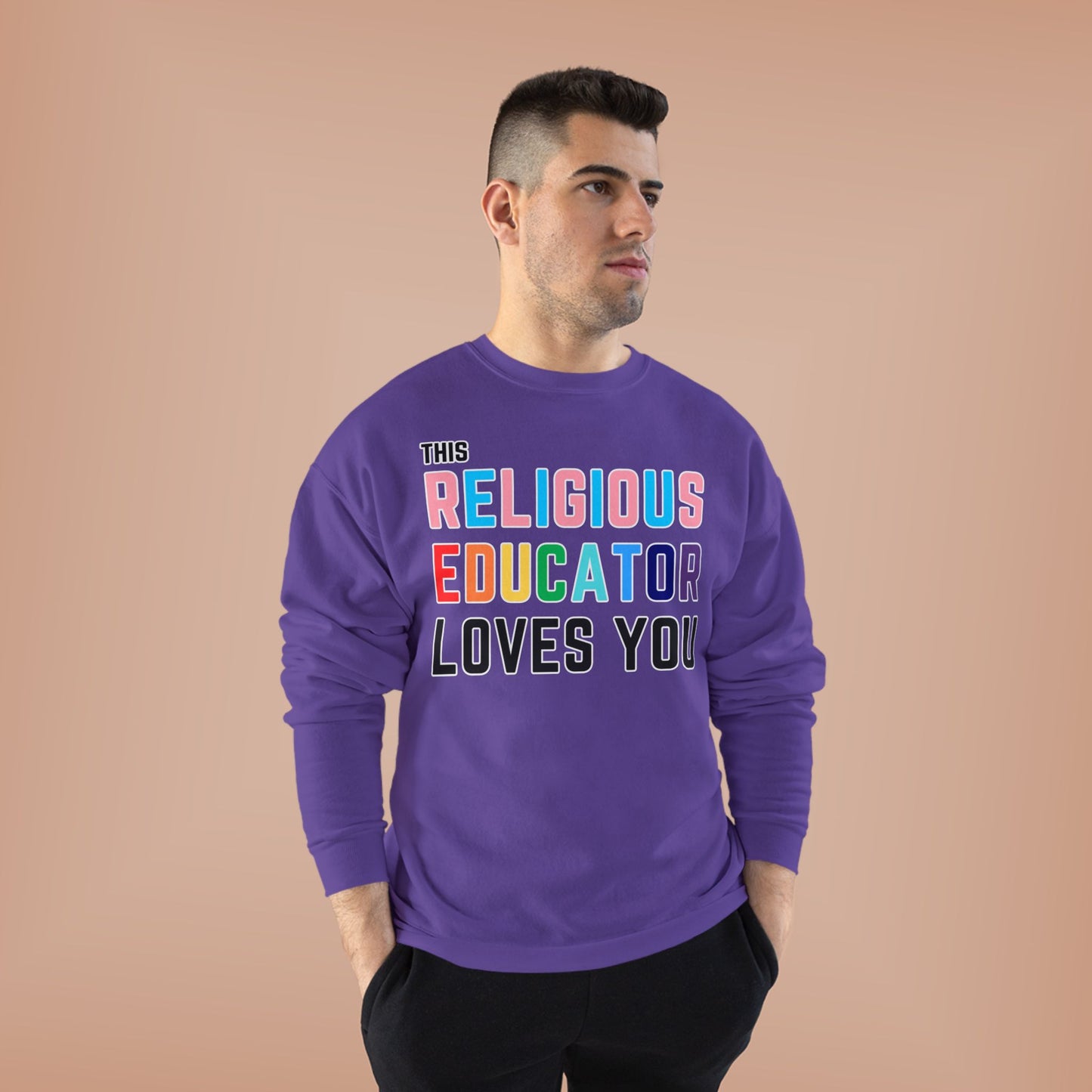 This Religious Educator Loves You Pride Sweatshirt