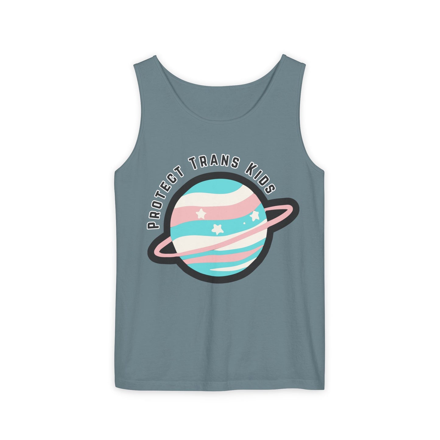 Protect Trans Kids Planet Tank Top