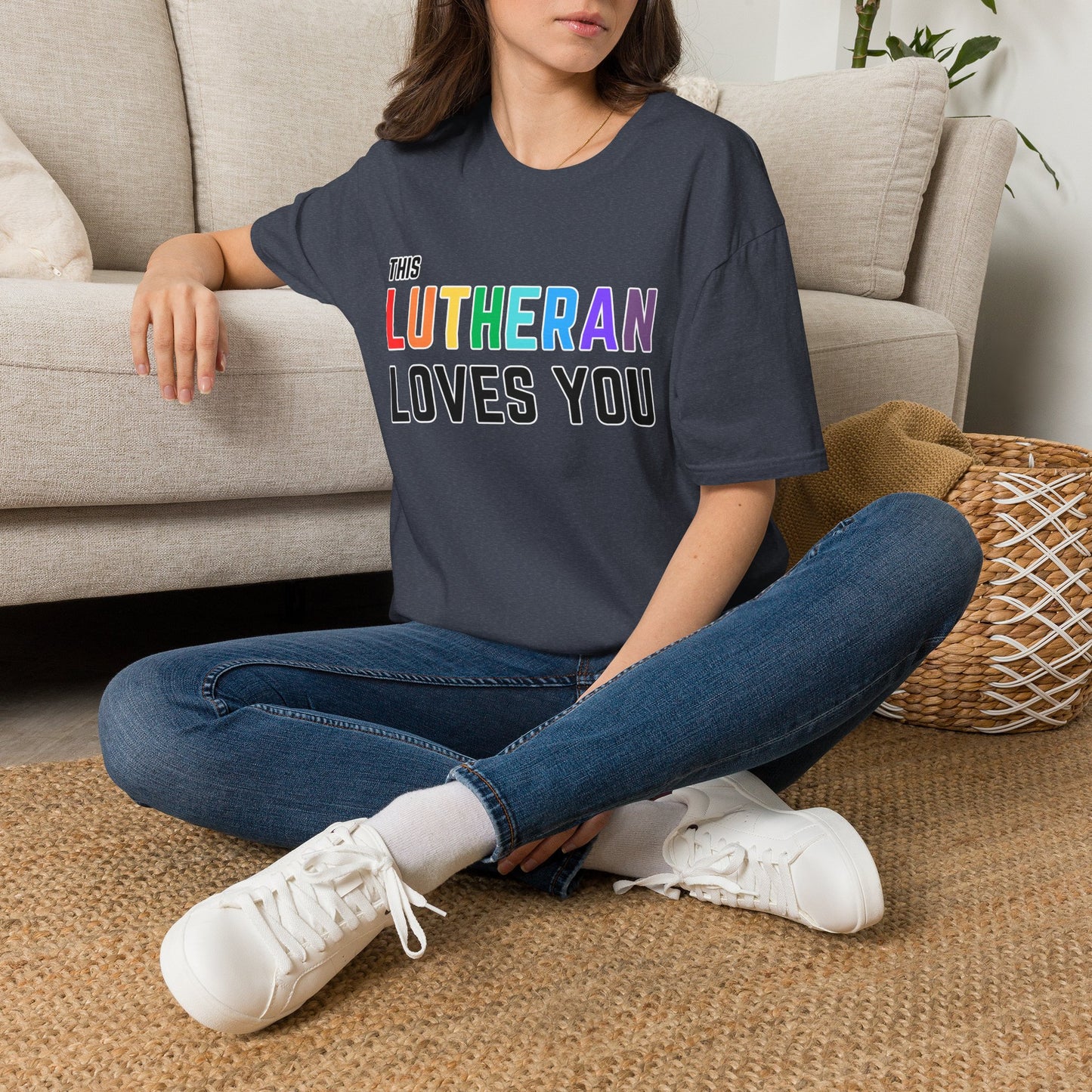 This Lutheran Loves You Rainbow Pride Shirt