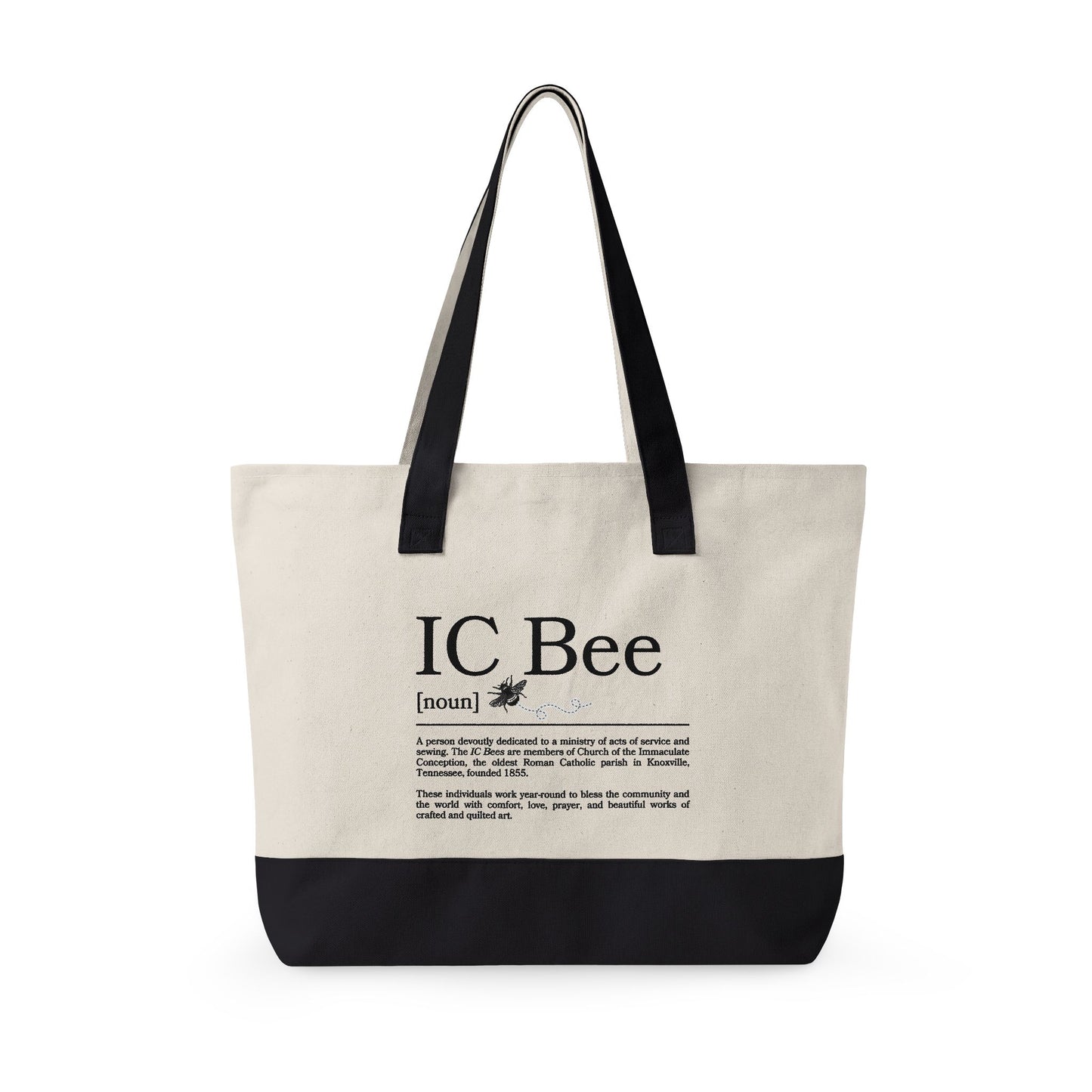 ICBee Knoxville Zippered Canvas Tote