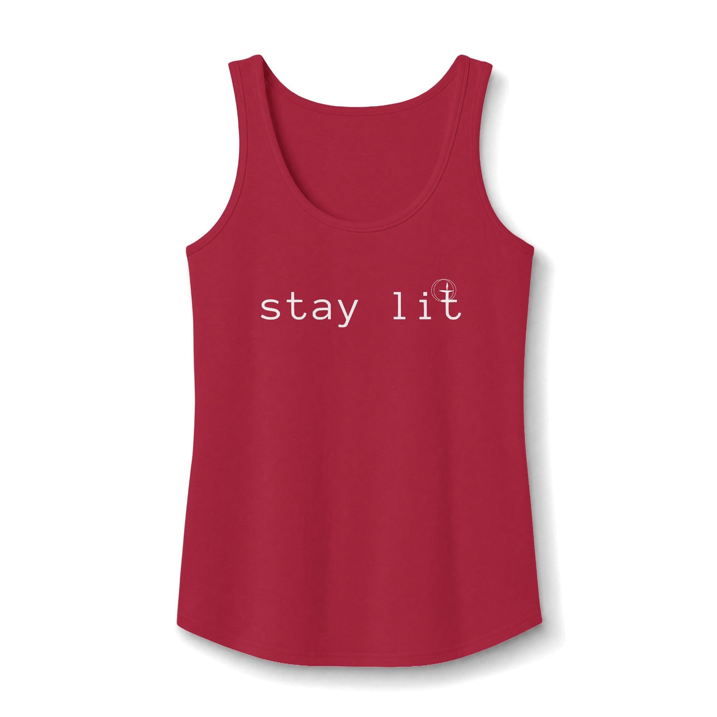Stay Lit UU Chalice Tank Top