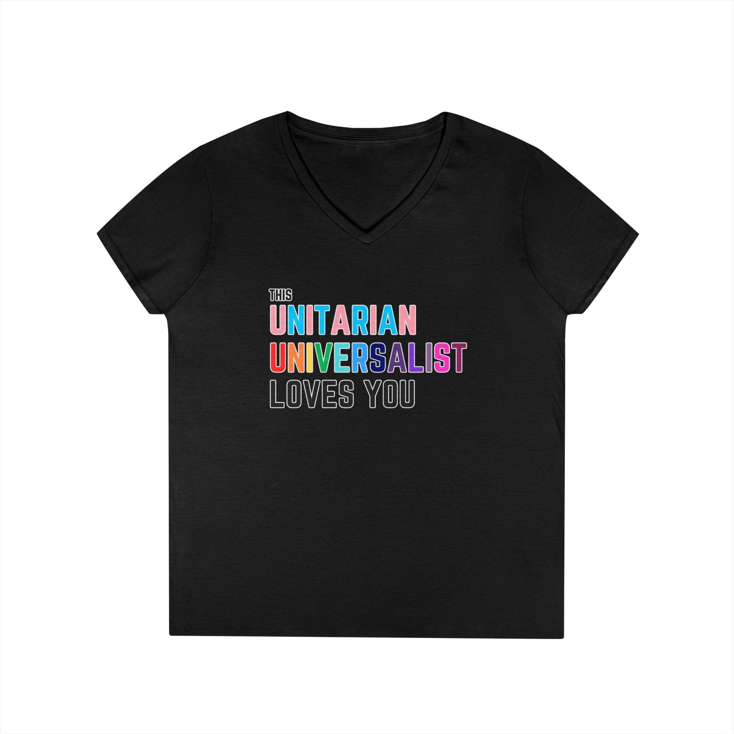 This Unitarian Universalist Loves You V-Neck