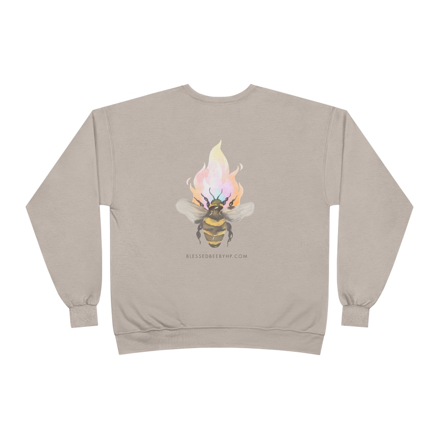 Bee the Change, Bless the World Sweatshirt - Front & Back