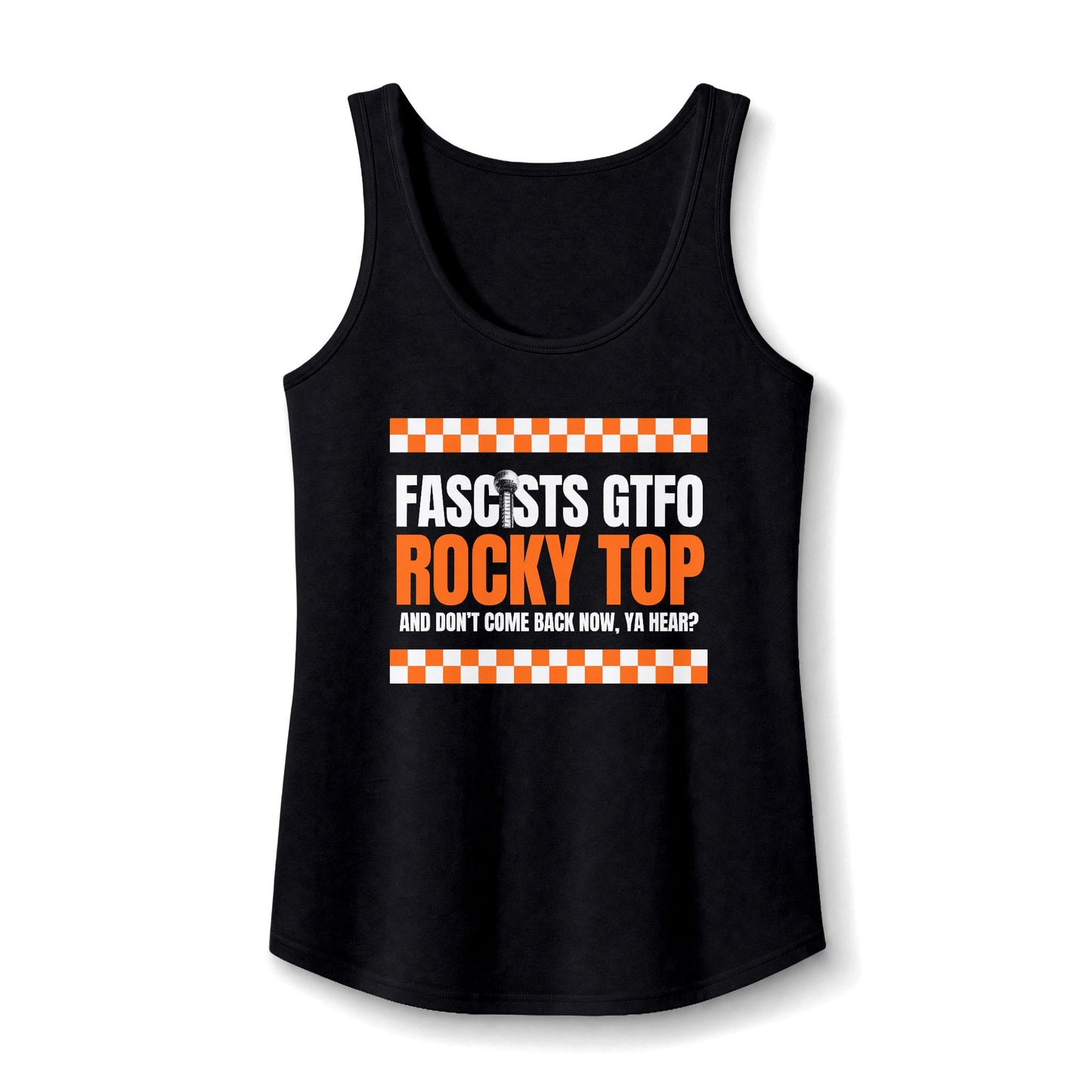 Fascists GTFO Rocky Top Tank Top