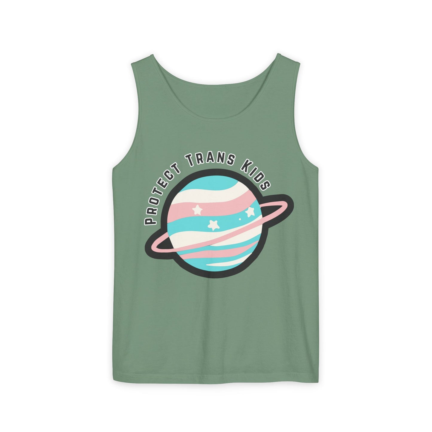 Protect Trans Kids Planet Tank Top