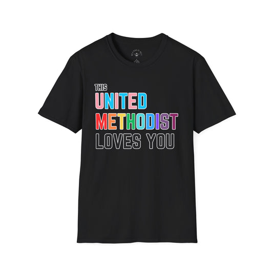 This United Methodist Loves You Rainbow Pride Shirt